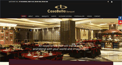 Desktop Screenshot of casabellabanquet.com